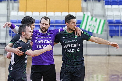 \"Столица\" стала первым финалистом чемпионата Беларуси по мини-футболу