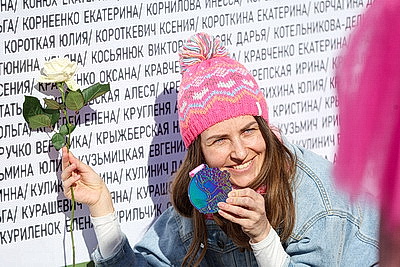 \"Заряд эндорфинами и цветы на финише\". \"Красивый забег\" прошел в Минске