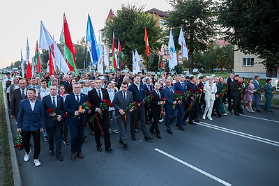 В Березе прошли автопробег, шествие и митинг в память о жертвах концлагеря \"Береза-Картузская\"