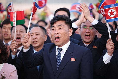 Завершился визит Лукашенко в КНДР