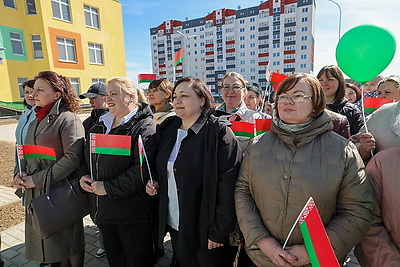 Новый детский сад с бассейном на 175 мест открыли в Орше