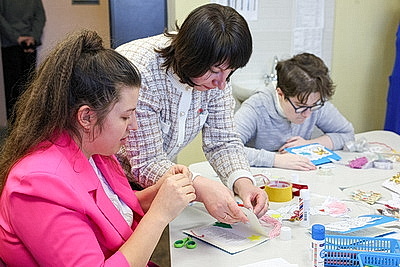 Минтруда и РОО \"Белая Русь\" провели совместную акцию в ТЦСОН Фрунзенского района Минска