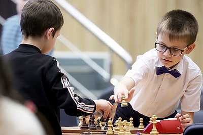 В Минске проходит финал соревнований по шахматам "Белая ладья"