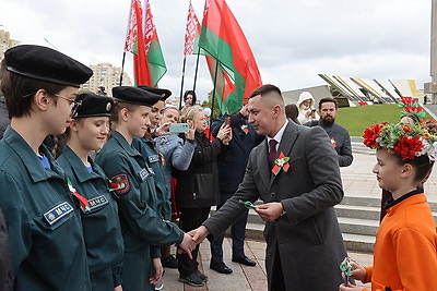 Детско-молодежная акция "Гордимся Родиной своей" состоялась в Минске