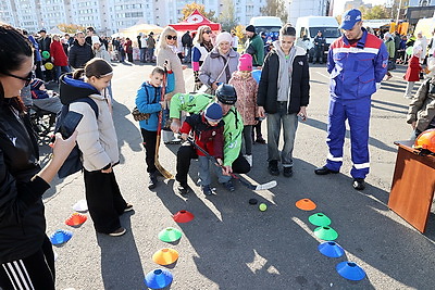 В Жлобине на "Марафоне единства" проходит городской квест "Это все мое родное"