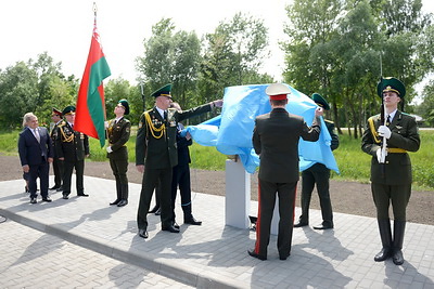 Памятный знак командирам-пограничникам открыли в Бресте