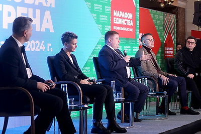"Знаковая встреча" состоялась в Бресте в рамках акции "Марафон единства"