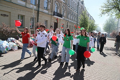 Праздничные маевки прошли в регионах Беларуси