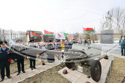 Память советских офицеров почтили на митинге-реквиеме в Лиозненском районе