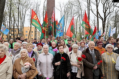 В Витебске прошел митинг-реквием в память об узниках концлагерей