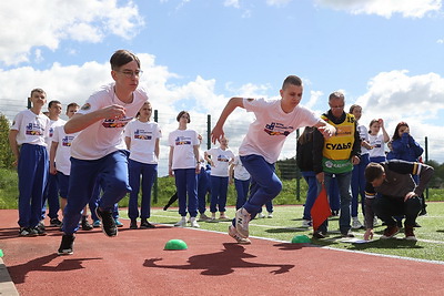 Всебелорусские детские игры победителей проходят в Раубичах