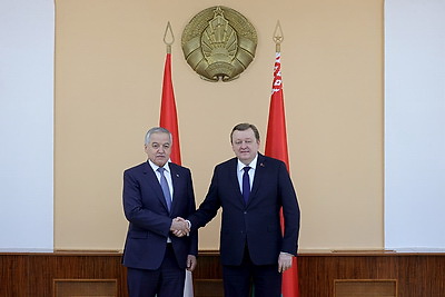 Алейник встретился с министром иностранных дел Таджикистана