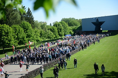 Около 60 тыс. человек приняли участие в митинге в Брестской крепости