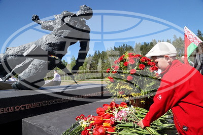 В Чаусском районе открыли памятный знак у реки Проня