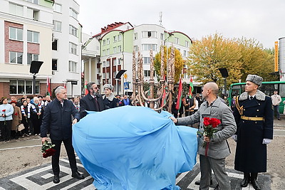 Брест почтил память узников гетто: открытие обновленного памятника