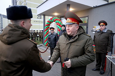 Более 140 семей военнослужащих Гродненского гарнизона получили ключи от арендного жилья
