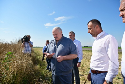 Лукашенко совершил рабочую поездку в Минский район