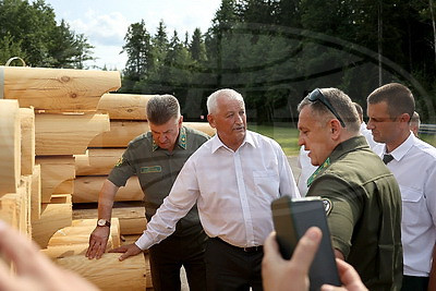 Вице-премьер ознакомился с работой лесной отрасли