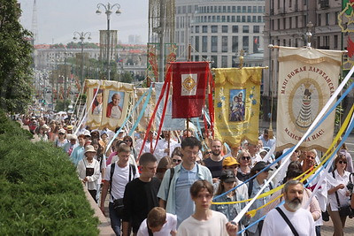 Традиционная Евхаристическая процессия прошла в Минске