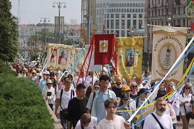 Традиционная Евхаристическая процессия прошла в Минске