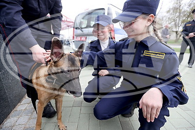 Военно-патриотический клуб "Кречет" открыли в Минске