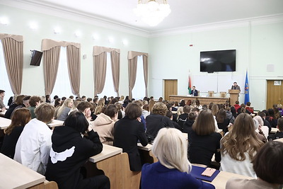 Встреча с впервые голосующей молодежью прошла в БНТУ