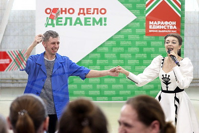 Марафон единства: проект "Одно дело делаем!" проходит на предприятиях Витебска