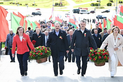 Представители спортивной общественности почтили память героев ВОВ в Минске