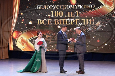 Чернецкий на праздновании столетия белорусского кино: завтра мы вступаем в новый век