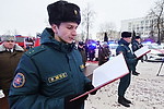 Торжественную присягу принесли в Витебске 25 новобранцев МЧС