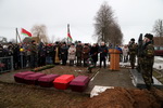 Останки воинов РККА перезахоронили в Могилевском районе