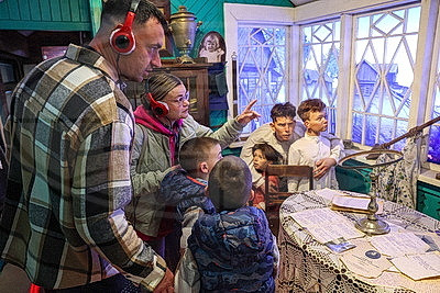 Могилев встретил передвижную музейную экспозицию "Поезд Победы"