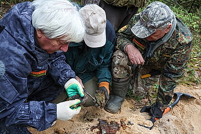 В Славгородском районе на местах боев проходит Вахта памяти