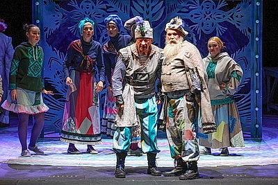 Мюзикл-эскападу "Нестерка" представил бобруйский театр на конкурс театрального искусства