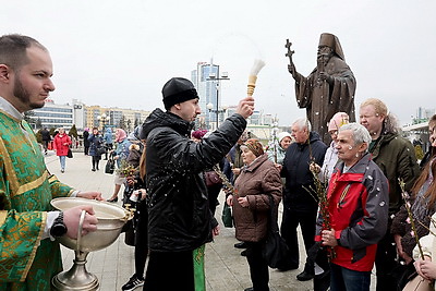 Православные отпраздновали Вход Господень в Иерусалим