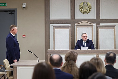 Коллективу Апелляционного экономического суда представили нового руководителя