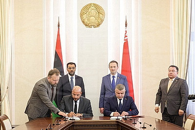 Промышленность, АПК, медицина. Беларусь и Ливия подписали пакет документов о сотрудничестве