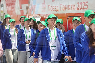В Бресте встретили участников проекта "Поезд Памяти"