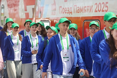 В Бресте встретили участников проекта "Поезд Памяти"