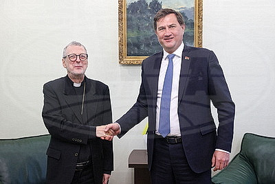 В МИД состоялась встреча с кардиналом Клаудио Гуджеротти