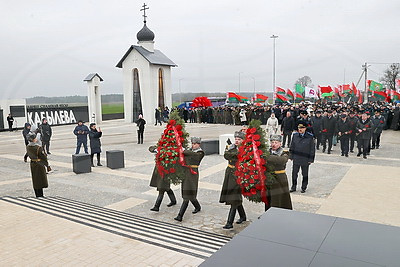 Боль на этой земле не утихнет никогда. Мемориал жертвам фашизма открыли в Речицком районе