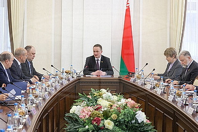 В Совмине состоялось первое заседание обновленного совета по развитию предпринимательства