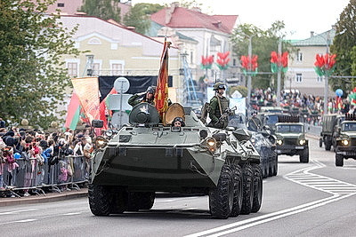 Парад, шествие "Беларусь помнит". Гродно празднует День Победы
