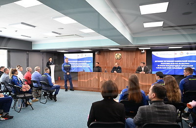 В Раубичах состоялось чествование белорусских биатлонистов по итогам Кубка сильнейших