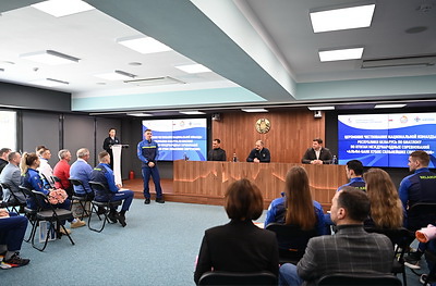 В Раубичах состоялось чествование белорусских биатлонистов по итогам Кубка сильнейших