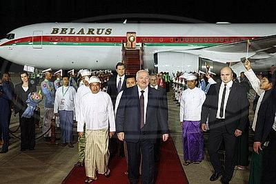 Лукашенко прибыл с официальным визитом в Мьянму