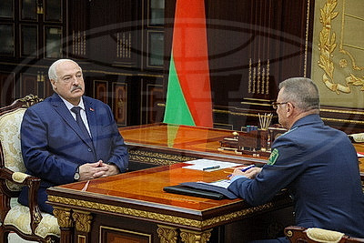 Лукашенко принял с докладом председателя ГТК