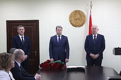 Сивак представил нового министра коллективу Минстройархитектуры