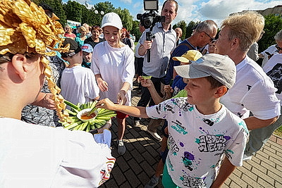 В Шклове вкусно и весело отметили День огурца