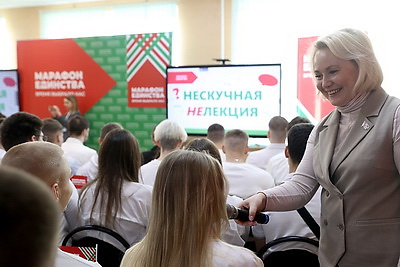 "НЕскучная НЕлекция" прошла в Солигорском горно-химическом колледже